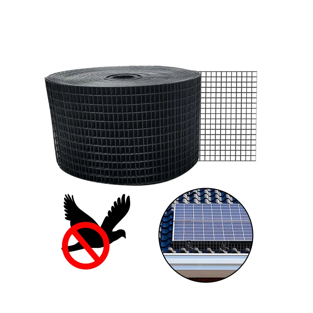 Solpanel fågel nät